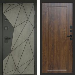 Входная дверь Termo-door Геометрия Бетон - Гранд Дуб