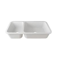 Прямоугольная мойка для кухни Kolpa-San Helen 40x82 см схема 1