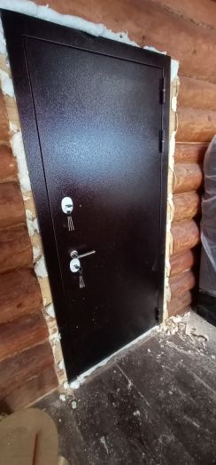 Входная дверь Лабиринт Термомагнит - 03 Сандал белый с терморазрывом