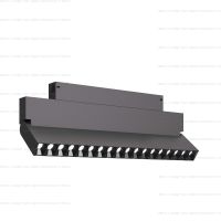 Светильник трековый SKYLINE 220 LED 18W Черный со светом