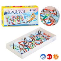 Игра настольная, "ПИНБОЛ Слалом" 31х16х4.5 см