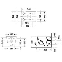 схема унитаза Duravit Soleil by Starck 45910920A1