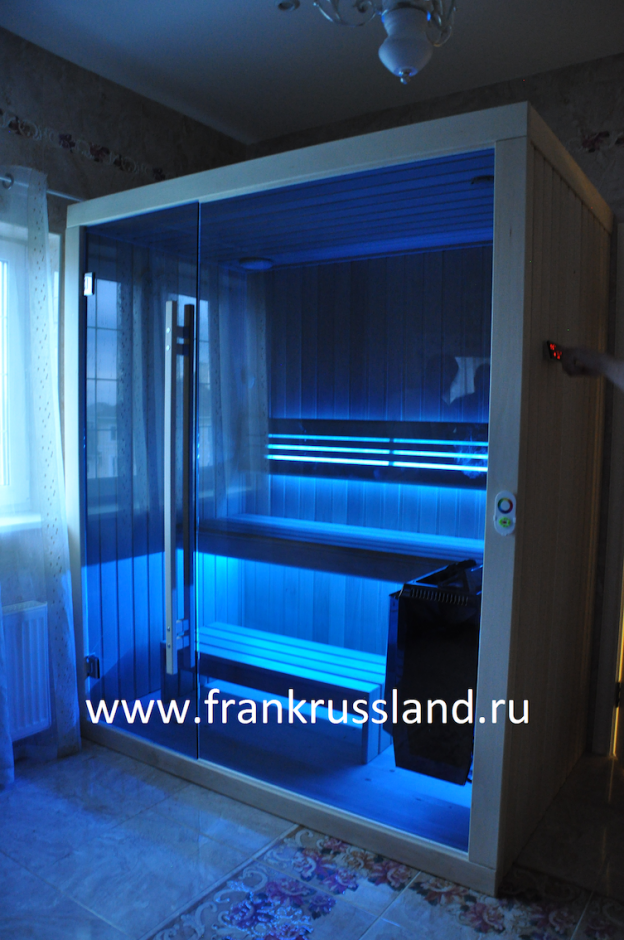Финская сауна Frank  F818 Липа 1800x1400x2100mm