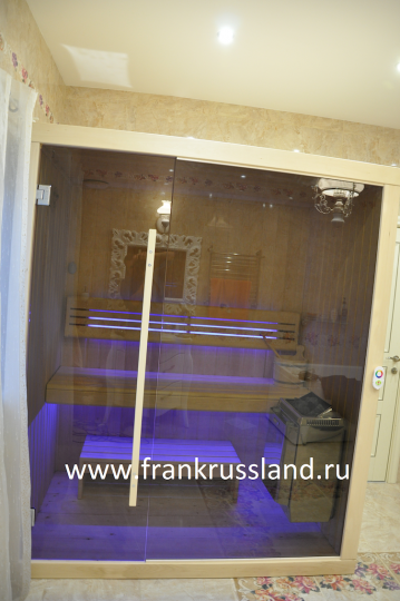 Финская сауна Frank F825 Липа 1500x1500x2100mm схема 8