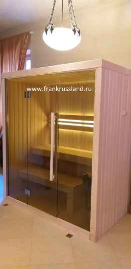 Финская сауна Frank  F818 Кедр 1800x1400x2100mm схема 12