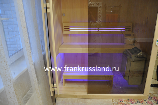 Финская сауна Frank F826 Липа 1600x1600x2100mm схема 7 Финская сауна Frank F826 Липа 1600x1600x2100mm схема 7