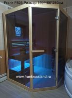 Финская сауна Frank F826 Кедр 1600x1600x2100mm схема 4 Финская сауна Frank F826 Кедр 1600x1600x2100mm схема 4