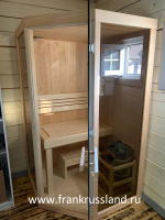 Финская сауна Frank F826 Кедр 1600x1600x2100mm схема 7 Финская сауна Frank F826 Кедр 1600x1600x2100mm схема 7