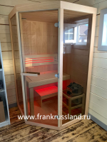 Финская сауна Frank F826 Кедр 1600x1600x2100mm схема 9 Финская сауна Frank F826 Кедр 1600x1600x2100mm схема 9