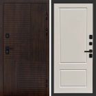 Входная дверь Termo-door Премиум винорит Веста Дуб с терморазрывом - Марсель Слоновая кость