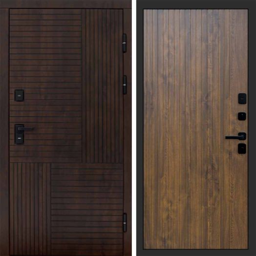 Входная дверь Termo-door Премиум винорит Веста Дуб с терморазрывом - FLAT Дуб