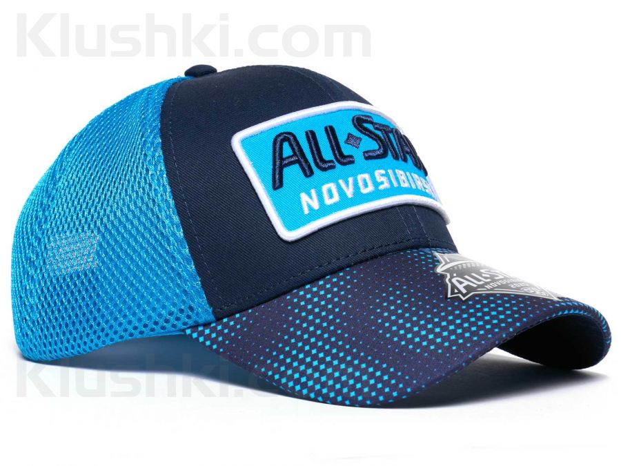 Кепка KHL ALL STAR 2025, т.син.-голуб., 55-58 (ТМ ATRIBUTIKA&CLUB), Арт. 107842