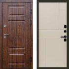 Входная дверь Termo-door Премиум винорит Дуб с терморазрывом - Горизонт Слоновая кость