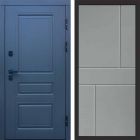 Входная дверь Termo-door Премиум винорит Орегон Графит с терморазрывом - Горизонт Грей софт