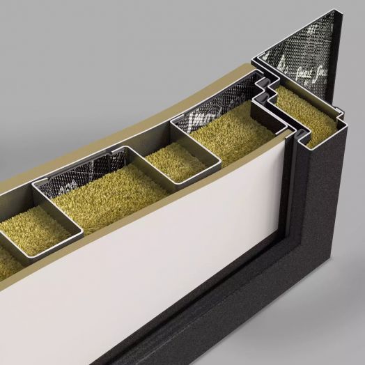 Входная дверь Лабиринт SKYLAB - 06 Сандал серый