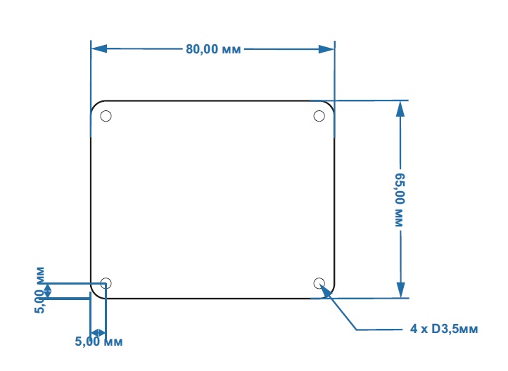 Встраиваемый модуль неуправляемого коммутатора ЛАРТ LMS-5100