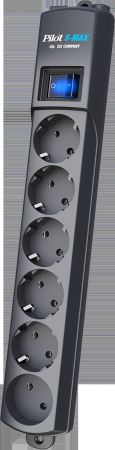 Сетевой фильтр 3м Pilot S-Max Graphite