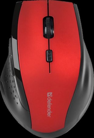 Мышь беспроводная Defender Accura MM-365 Red (52367)