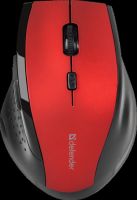 Мышь беспроводная Defender Accura MM-365 Red (52367)