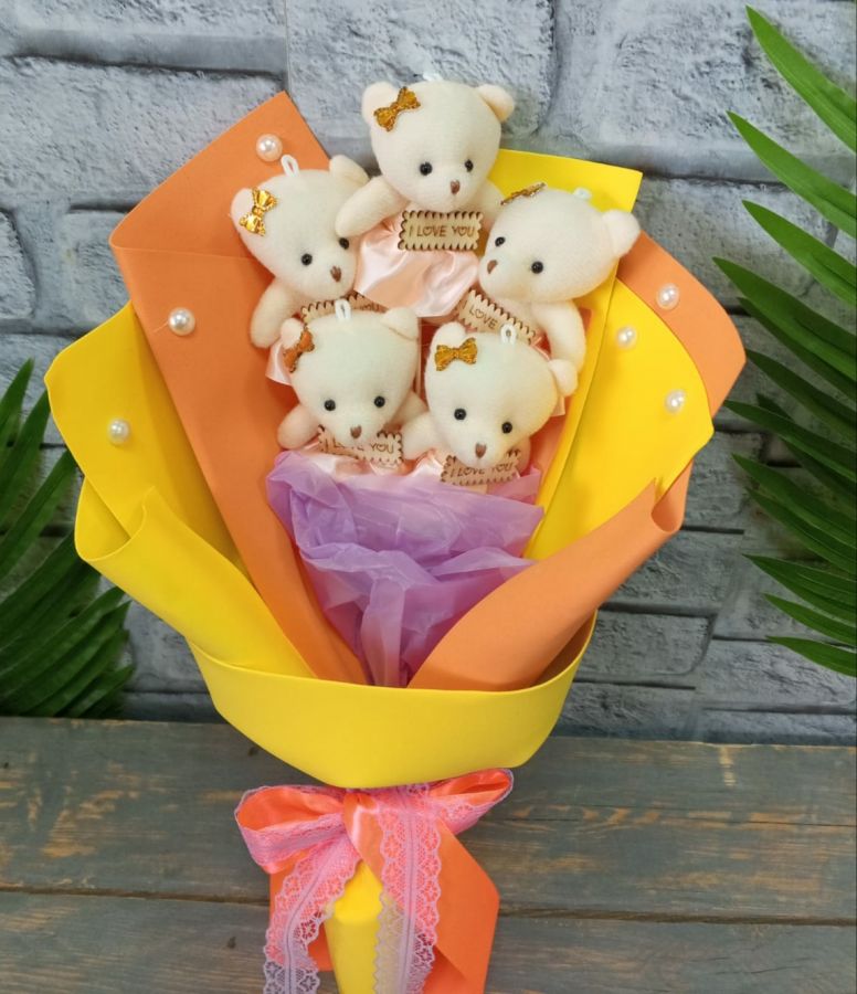 Букет из мишек