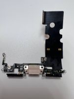 Apple iPhone 8 SE 2020 нижний шлейф с разъёмом зарядки оригинал с разбора (снятый) золотой