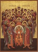Икона Собор Архангела Михаила (рукописная)
