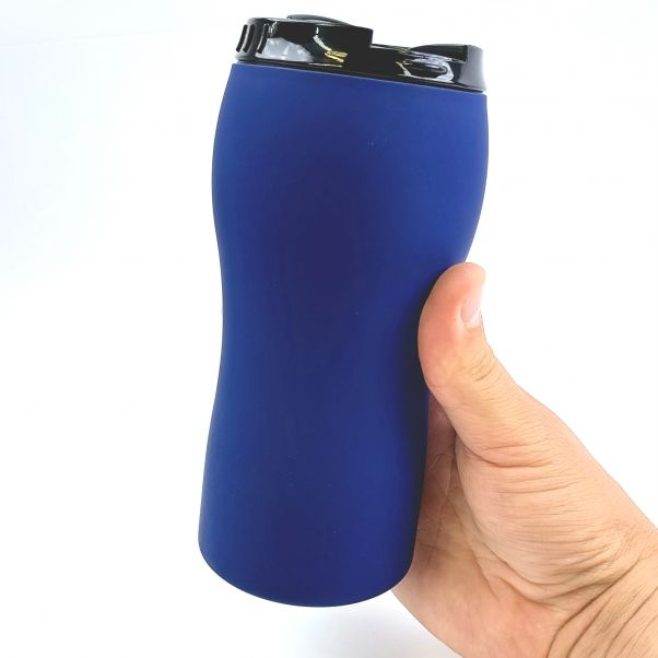 Термокружка Velvet синяя