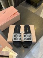 Шлепанцы MIU MIU Premium