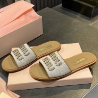 Шлепанцы MIU MIU Premium