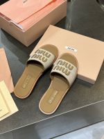 Шлепанцы MIU MIU Premium