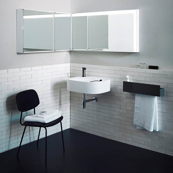 Раковина Agape Nivis 60x45x16 см 1 отв. Белая