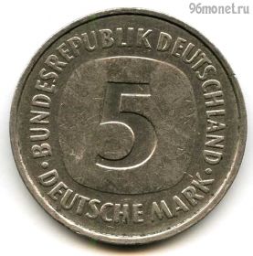 ФРГ 5 марок 1980 F