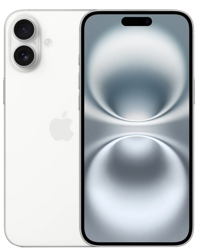 iPhone 16 Plus 128 ГБ White (Sim)
