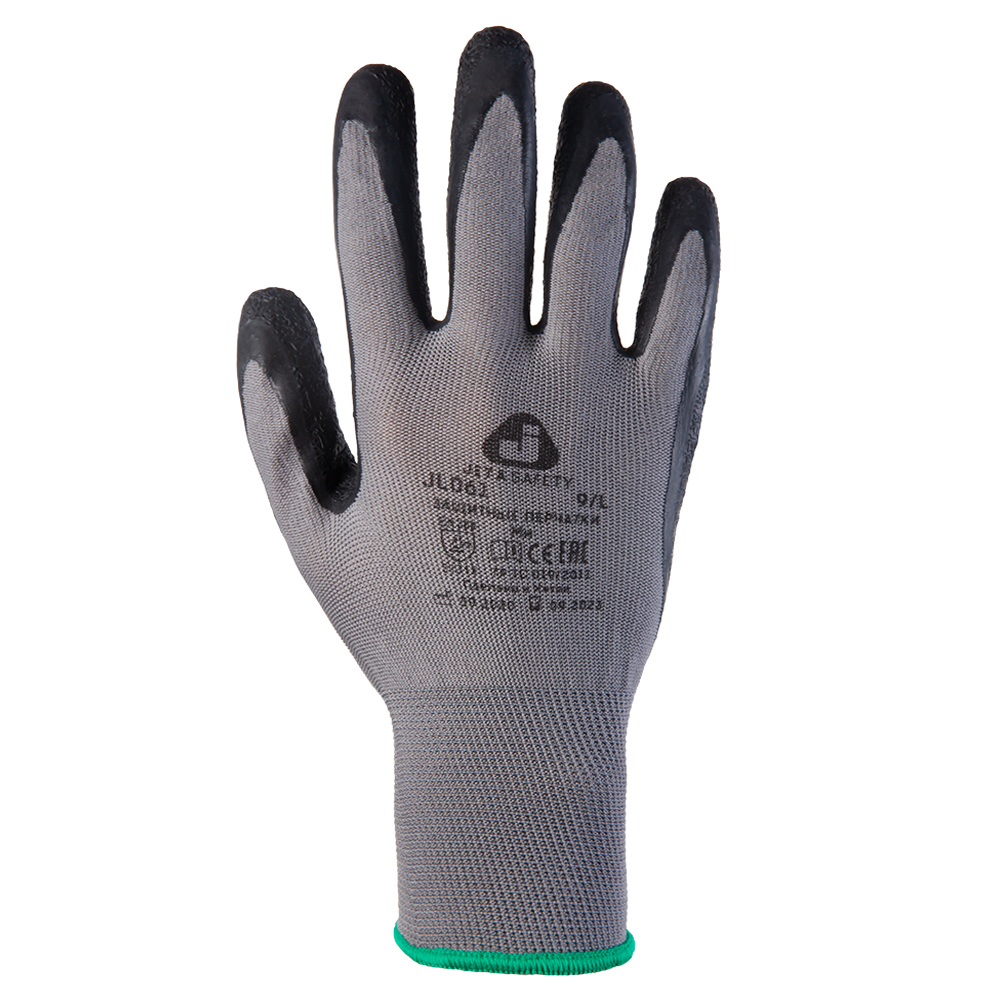 Jeta Safety JL061 Защитные перчатки с латексным покрытием, 1 пара.