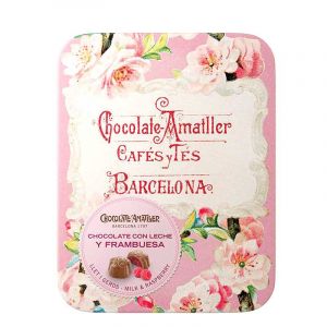 Шоколадные конфеты с малиновой начинкой Amatller Испания