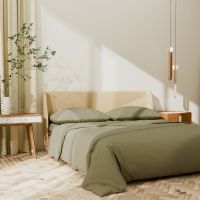 Постельное бельё LoveLife 1,5сп Ripe olive 143х215см, 150х225см, 50х70см-2шт, 100%хлопок, сатин, 125г/м?