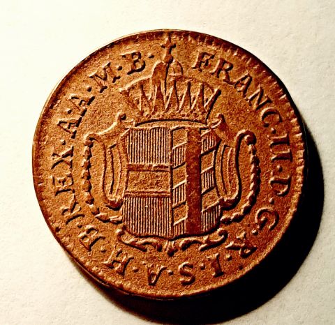 1 крейцер 1793 Бургау AUNC Швабия Передняя Австрия Германия