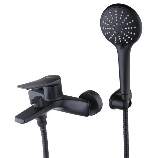 Смеситель для ванны и душа Lemark Bronx LM3714BL