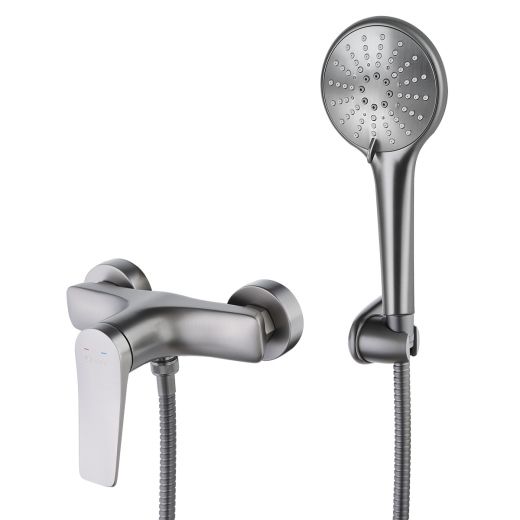 Смеситель для ванны и душа Lemark Bronx LM3703GM
