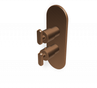 Термостатический смеситель Fima - Carlo Frattini Park Lane встраиваемый для душа F1309X7 схема 11