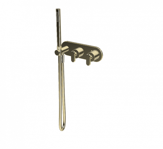 Однорычажный термостатический смеситель Fima - Carlo Frattini Park Lane встраиваемый для душа F1319WX3 схема 4