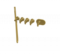 Термостатический смеситель Fima - Carlo Frattini Park Lane встраиваемый для душа F1368X3 схема 8