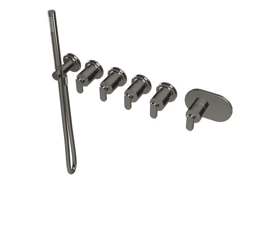 Термостатический смеситель Fima - Carlo Frattini Park Lane встраиваемый для душа F1368X4 ФОТО