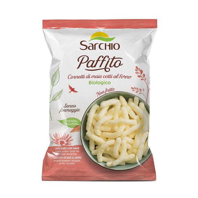 Палочки кукурузные без глютена 45 г, Paffito, Sarchio, 45 g