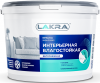 Краска Интерьерная, Влагостойкая Lakra 1.3кг Акриловая, Матовая, Белоснежная / Лакра