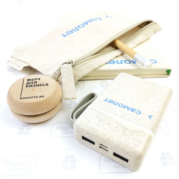 Эко мерч с логотипом САМОЛЕТ