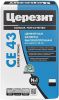 Затирка для Широких Швов Ceresit CE 43 25кг Кирпичный №49 от 5 до 40 мм для Внутренних и Наружных Работ / Церезит СЕ 43.