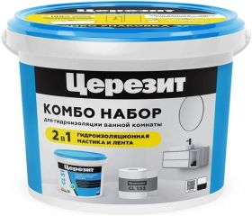 Гидроизоляция Ceresit CL 51 Combo 7.5кг + CL 152 8м / Церезит Комбо