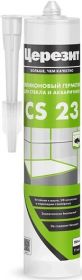 Герметик для Стекла и Аквариумов Ceresit CS 23 Aquarium 280мл Белый, Бесцветный / Церезит ЦС 23.
