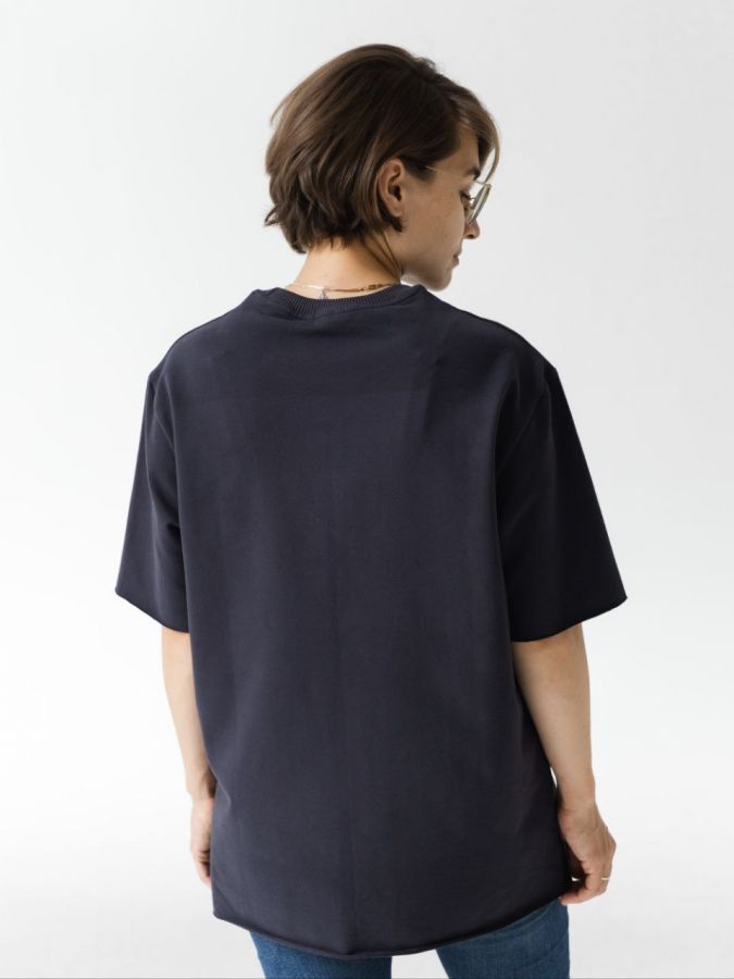 Футболка "Выше звука" графит